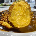 茨城ゴルフ倶楽部レストラン - オムライス