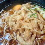 ふじ - 玉ねぎの天ぷら乗せました