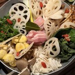 ヨヨナム - きのこ鍋＆フォー