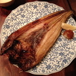 和食　貴山 - 特大シマホッケ（１，４７０円）２０１３年７月（らるふの料理）