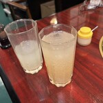 那智園 - レモンチューハイ、グレープフルーツチューハイ