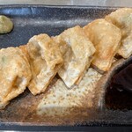 細麺屋　くわとろ - 一口揚げ餃子
