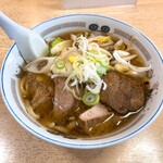 長八 - ネギチャーシュー麺大盛　1050円