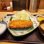 富金豚 - 料理写真:林SPFポーク ロースかつ膳～☆