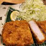 富金豚 - 林SPFポーク ロースかつ膳～☆