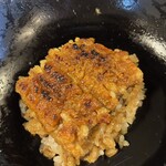 うなぎ料理 丑松 - ご飯の中からもう一切れ
