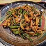 櫻蘭 - 肉とピーマン炒め　1,200円