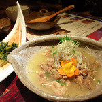 庵 - ホルモン煮こみ、優しいお味