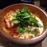 すずの木カフェ - チーズたっぷりアマトリチャーナ