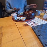 うなぎのしろむら 春日井 - 義弟の食べる活うなぎひつまぶし特々上ご飯大盛（吸い物を肝吸い変更）