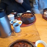 うなぎのしろむら 春日井 - 妹が食べる活うなぎひつまぶし特々上（吸い物を肝吸い変更）