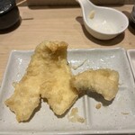 天ぷらまきの - 金目鯛、ふぐ天