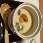 清寿司 - ウニの茶碗蒸し