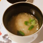 鮨やまか - 味噌汁