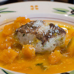 クッカーニャ - カリフラワーのスフォルマートと南瓜のズペッパ