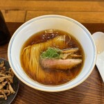 Ramen FeeL - FeeLThe醤油らぁ麺¥1700、メンマ¥400、オールフリー¥650