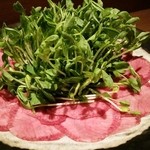 四一一 - タンしゃぶ。絶品なんですこれが。