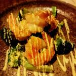 ひむか - 海老とブロッコリーのマヨネーズ焼き