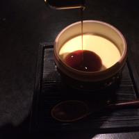京やきにく 弘 八坂邸 - デザート  なめらかプリン 黒蜜掛け