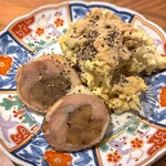 さくら本店 - 鶏のごぼう巻き＋ポテトサラダ　2026.1.27