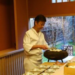 緒方 - 店主の緒方俊郎氏