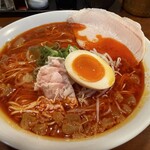 中華そば たく - 料理写真:中華そば赤 大盛り