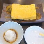 手打そば うどん あわ家 頌庵 - 玉子焼♪出汁と熱さと厚さの協演♪