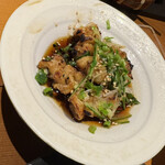 むなかた屋 - 鶏皮ポン酢