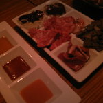 Ushi Kushi - 牛肉刺し５種盛り合わせ