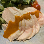 春秋 - 大山鶏のあったかカオマンガイ；アップ