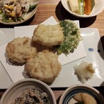 あぶり処 武蔵 - 蓮根ノ海老しんじょうはさみ揚げ♪