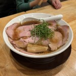 中華そば ココカラサキゑ - 丸鶏チャーシュー 1500円