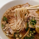 尾道中華そば すみだ - 麺