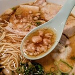 尾道中華そば すみだ - 揚げ背脂