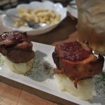 トゥー・ドッグス・タップルーム - ・コース BBQスペアリブ　マッシュポテト添え