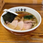 とら食堂 - 焼豚ワンタン麺✨