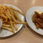 ジョイフル - ポテトフライ 218円(税込)、ごぼう唐揚げ 328円(税込)