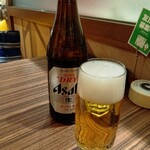 ラ フォンターナ - アサヒスーパードライ瓶ビール