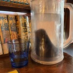 文化屋カレー店 - クリアなお水