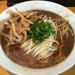 自家製麺 佐藤 - 自家製麺 佐藤 素中華＋メンマ 650円 2015年1月