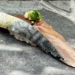 築地寿司清 - 〆さば❗️