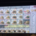 BAKERY & BURGER JB'S TOKYO - 店頭メニュー