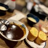 小料理とおばんざい 花かりん - 特製カレー&極厚ガーリックトースト♡美味い
