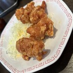 来来亭 京田辺店 - 定食唐揚げ4個、単品より定食セットが安くてお得