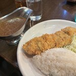 トプカ 神田本店 - 辛いのが苦手な２人が頼んだ、欧風カツカリー✨