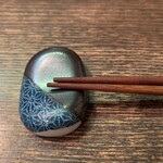 蕎家 佳 - 箸置き