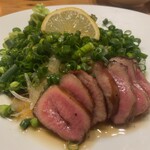 牛たん料理 閣 - たんタタキ（ハーフ）