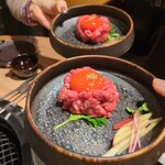 黒毛和牛タンとハラミ 焼肉龍 難波千日前店 - 