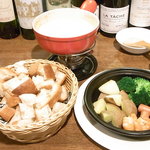 なかむら屋 - チーズフォンデュ（２～３人前）￥２３００☆♪