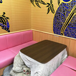 フルーツパーラーヤオイソ - 冬季限定でこたつテーブル